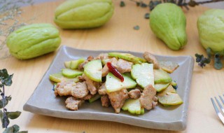 佛手瓜怎么炒好吃方法（佛手瓜怎么炒做最好吃）