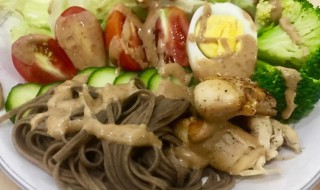 鸡胸肉拌荞麦面的做法 鸡胸肉荞麦面怎么做