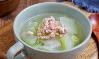 冬瓜不能和什么食物一起煮 冬瓜不能和什么食物一起煮粥