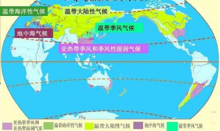 季风气候的特点 温带季风气候的特点