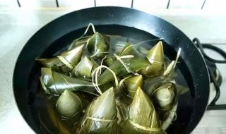 煮粽子要煮多久 煤气灶上煮粽子要煮多久