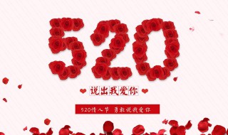 520表白金句（520表白经典语段）