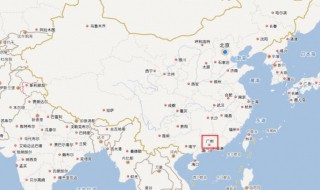 广东在我国的哪个方向（广东在中国的方位）