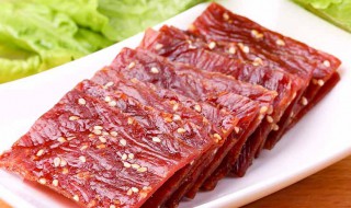 猪肉干热量（猪肉干热量多少）