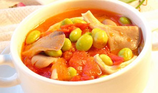 猪肚菇毛豆汤怎么做 猪肚菇毛豆煲