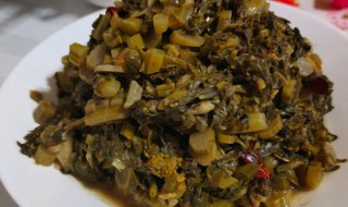 干菜苔怎么腌制（干苔菜怎么弄）