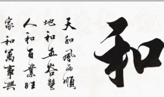 和字的寓意是什么（和字的寓意是什么意思）