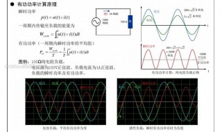 有功功率和无功功率的区别 有功功率和无功功率的区别的计算