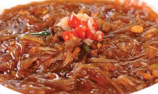 如何制作肉末炖粉条（肉末炖粉条图片）