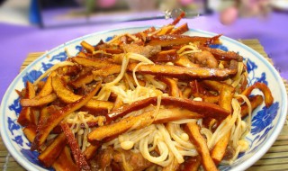 豆干炒粉丝 豆干炒粉丝的做法大全