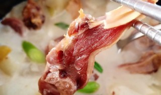 腊鸭腿煮萝卜煲怎么做 腊鸭腿煲萝卜的做法