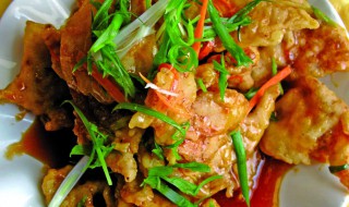 香辣锅巴肉片（香辣锅巴做法）