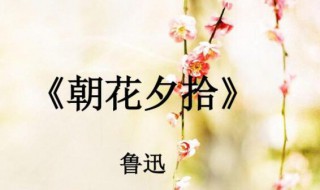 朝花夕拾第三章概括（朝花夕拾第三章概括50字）