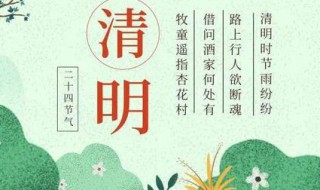 清明节简介（清明节简介50字）