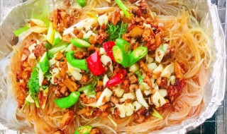烤箱锡纸蒜蓉粉丝怎么做（烤箱蒜蓉粉丝的做法）