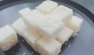 椰蓉牛奶糕的做法步骤 牛奶椰蓉糕的做法视频
