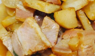 萝卜腊肉做法步骤（萝卜腊肉做法步骤图）