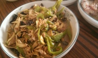 面巾炒肉丝做法步骤（面巾炒肉丝做法步骤视频）