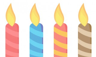 生日蜡烛5种颜色代表（生日蜡烛5种颜色代表几岁）