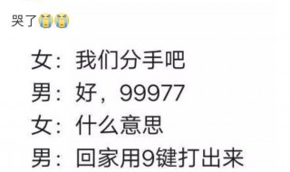 99977什么意思 99977什么意思网络用语