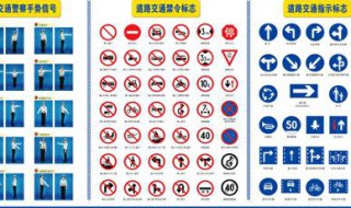 交通安全标志有哪些 交通安全标志有哪些颜色