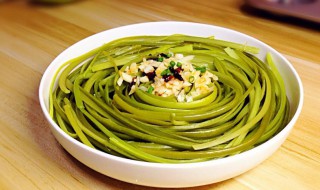 蒜苗凉拌怎么做啊