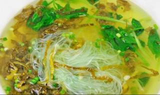 酸汤粉丝的家常做法窍门（酸汤粉丝的家常做法窍门图片）