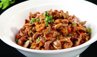 红烩肉怎么制作? 红烩鸡胗做法窍门