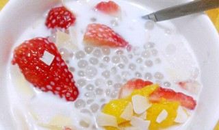 冰镇水果西米露怎么做 冰西米露的做法大全