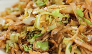 鸡蛋炒饼条做法窍门