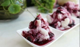 粘米蓝莓糕的制作方法 粘米蓝莓糕的制作方法视频