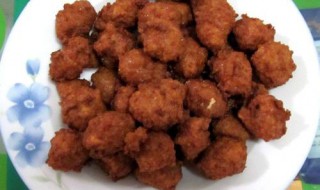 油炸牛肉丸子的制作方法及配方 油炸牛肉丸子的制作方法和用料