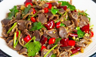 酸辣拌鸡胗做法窍门