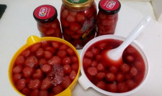如何制作草莓罐头 如何制作草莓罐头教程