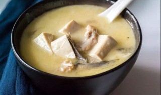 排骨汤能放豆腐吗 排骨汤能放豆腐吗?