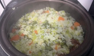懒人版上海菜饭的做法 上海菜饭的做法窍门