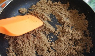 怎么炒油茶面 怎么炒油茶面的做法