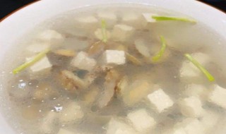 海虹豆腐汤（海虹豆腐汤的营养价值）