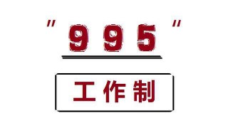 995工作制介绍