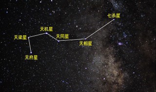 北斗七星是什么星座（北斗七星是什么星座的辨认标志）