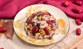 甜心八宝饭的做法 甜八宝饭怎么做