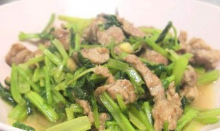 芹菜炒牛肉做法 芹菜炒牛肉做法视频