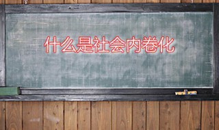什么是社会内卷化