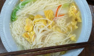鸡蛋面（鸡蛋面的做法）