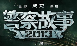 警察故事2013 警察故事2013演员表全部