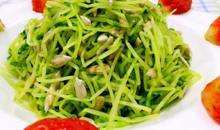 凉拌豌豆芽的家常做法 凉拌豌豆芽的家常做法大全