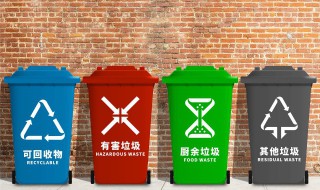 分类垃圾桶的标志 分类垃圾桶标记