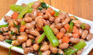 凉拌芹菜花生米做法 凉拌芹菜花生米做法大全