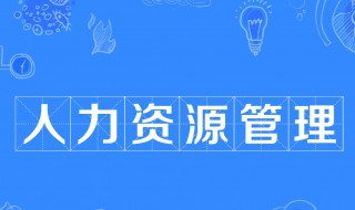 什么是人力资源管理 什么是人力资源管理的前提和基础,直接关系到