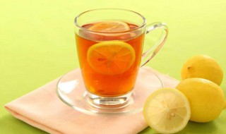 柠檬茶的作用 柠檬茶的作用和功效与禁忌